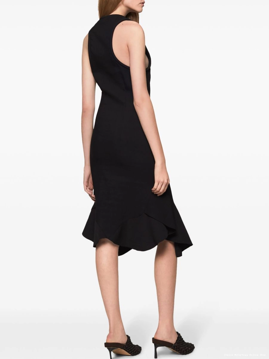 Cheap dress Women McCartney Stella peplum-hem 0715